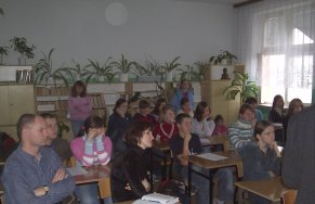 Spotkanie w szkole w Narwi