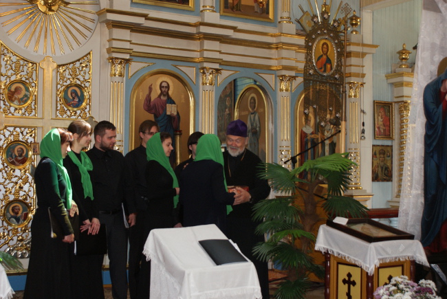 Koncert chóru z Białorusi