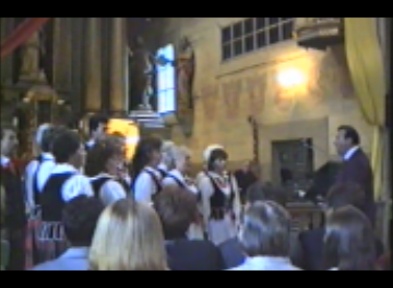 Koncert chórów w kościele w Narwi