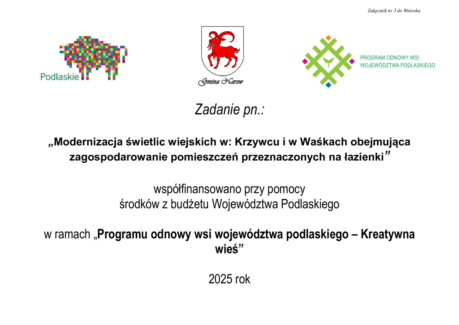 wzor tablicy informacyjnej 1 